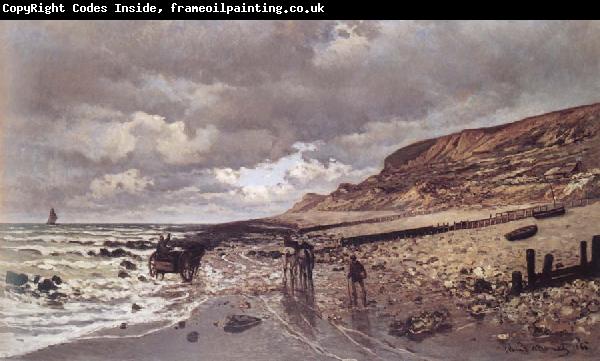 Claude Monet The Pointe de la Heve at Low Tide
